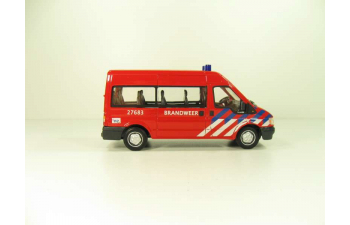 FORD Transit Brandweer, Junior Rescue 1:43, красный