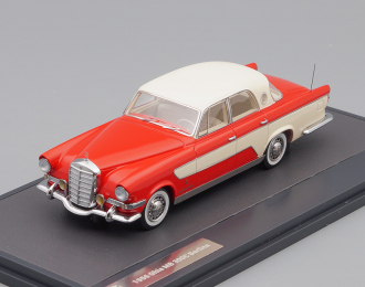 MERCEDES-BENZ Ghia 300C Berlina 1956, Red/White