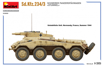 Сборная модель Sd.kfz. 234/3 Stummel Military 1945
