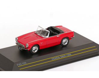 HONDA S800 Spider Open 1966, Red