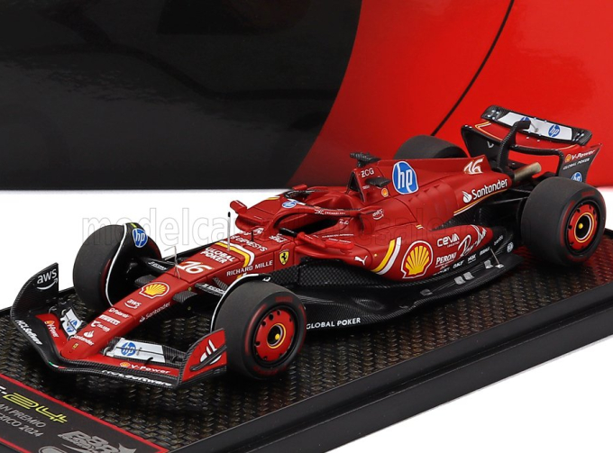 FERRARI F1 Sf-24 Team Scuderia Ferrari Sf24 №16 3rd Mexico Gp (2024) Charles Leclerc, Red Black