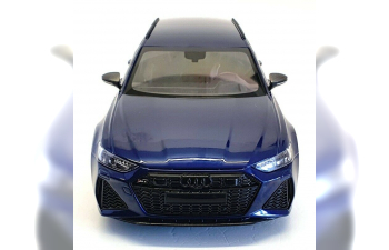 AUDI RS 6 AVANT - 2019 - BLUE METALLIC