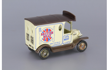 FORD Van "British Meat" (1934), white / brown