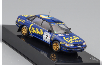 SUBARU Legacy RS 7 «555» Winner Rally New Zealand (Colin McRae - Derek Ringer) 1993, blue