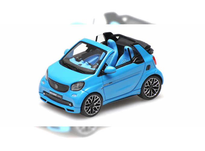 SMART BRABUS Fortwo Cabrio 2016, blue