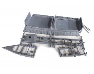 Сборная модель прицепа 3-ПТС-12 