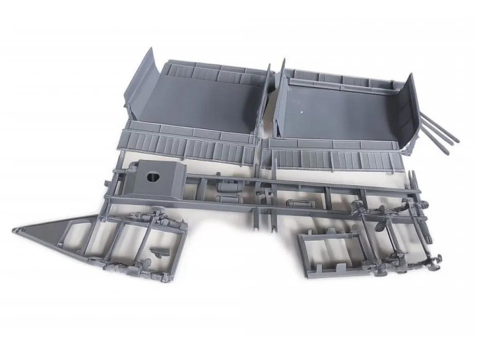 Сборная модель прицепа 3-ПТС-12 