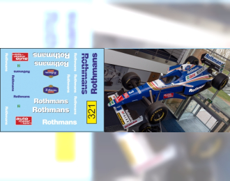 Декаль Formula 1 №54 Williams FW19