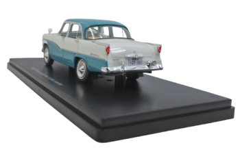 PRINCE Skyline 4 door sedan (1957), blue/white