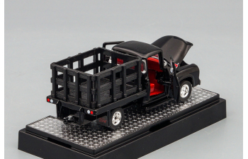 FORD F-100 Stakebed Truck (1956) Chase Version, black