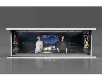 Parking Garage *Initial D with light*, various