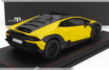 LAMBORGHINI Huracan Sterrato (2022) - Con Vetrina - With Showcase, Giallo - Yellow Black