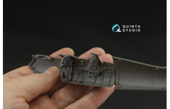 3D Декаль интерьера кабины Supermarine Spitfire Tr.9 (Airfix)