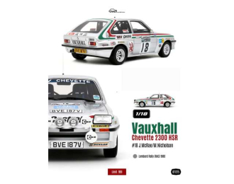 VAUXHALL Chevette 2300 HSR #18 Jimmy Mcrae/Mike Nicholson Lombard Rally (RAC) (1980)