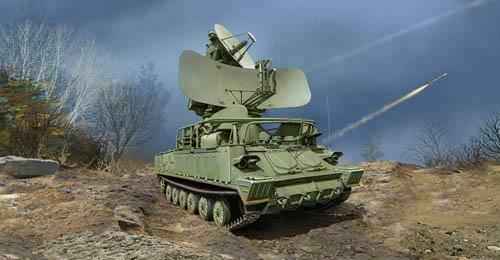 Сборная модель ЗРК Russian 1S91 SURN KUB Radar