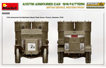 Сборная модель Austin Armoured Car 1918 Pattern. British Service. Western Front. Interior Kit