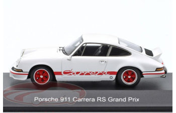 PORSCHE 911 Carrera RS 2.7, Grand Prix white / red