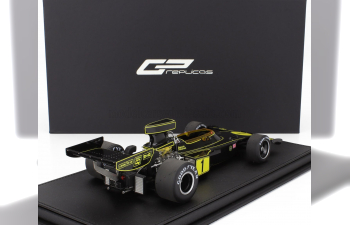 LOTUS F1 72e Team Lotus Jps №1 Winner Monaco Gp (1974) Ronnie Peterson, Black Gold