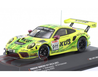 PORSCHE 911 (991 II) GT3 R #911 "Grello" Winner NLS 1 Nürburgring  Michael Christensen, Frédéric Makowiecki, Laurens Vanthoor (2022)