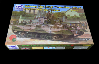 Сборная модель Infantry Tank Mk.III “Valentine” Mk.IX