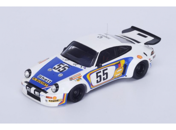 Porsche 911 Carrera RSR #55 8th Le Mans 1975 C. Ballot-Lena - J. Bienvenue