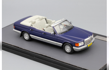 MERCEDES-BENZ 380SEL Caruna (W126) HRH Prinses Juliana 1984 Blue