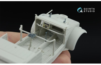 3D Декаль интерьера кабины Kubelwagen Type 82 (Meng VS-016) (с 3D-печатными деталями)