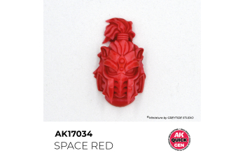 Краска акриловая QUICK GEN - Космический красный / SPACE RED, 18мл