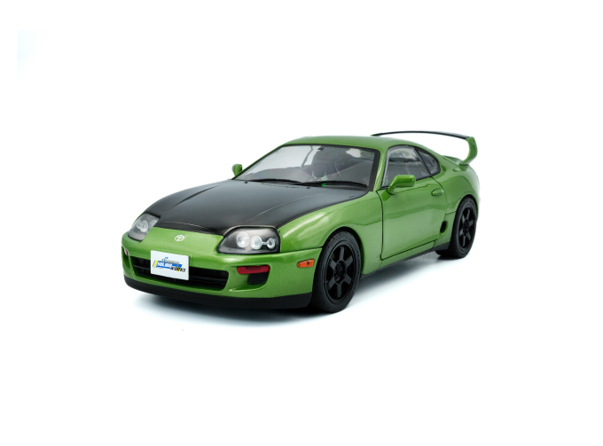 TOYOTA Supra MK4 (1993), green metallic / black