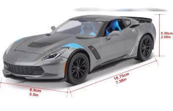 Сборная модель CHEVROLET Corvette Grand Sport (2017), grey