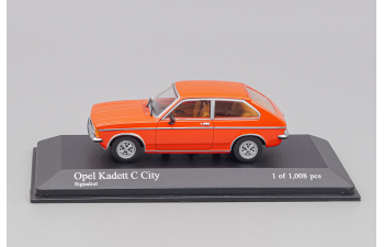 OPEL Kadett C City (1978), red