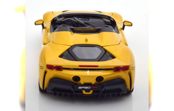 FERRARI Sf90 Stradale Hybrid Spider 1000hp Open (2020), Giallo Montecarlo - Yellow Met