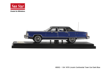 LINCOLN Continental Town Car (1979), blue