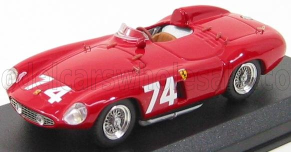 FERRARI 750 Monza №74 Targa Florio (1955) Pucci - Cortese, Red