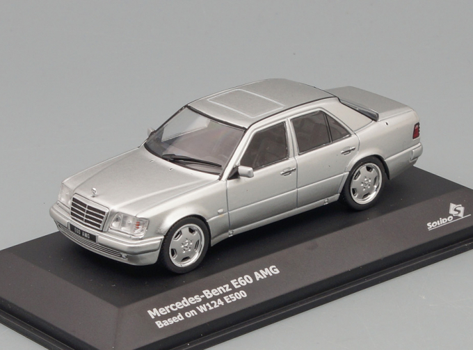 MERCEDES-BENZ E-Class E60 AMG (W124) 1994, silver