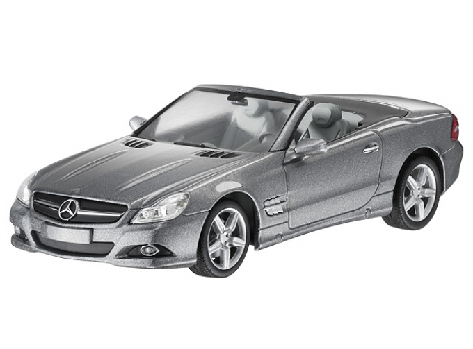 MERCEDES-BENZ SL-Class Roadster R230 (2008), silver palladium