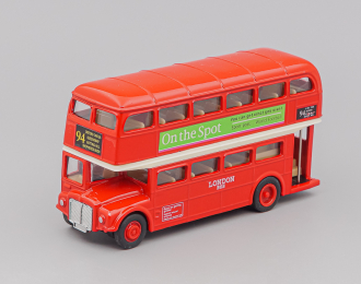 London Bus, red