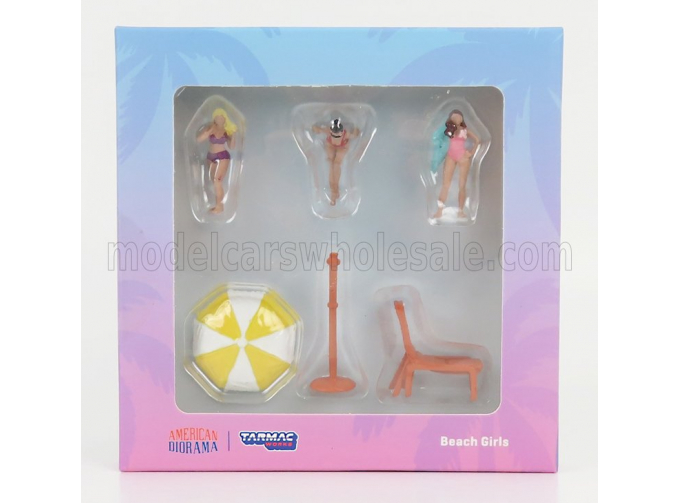 ACCESSORIES Diorama Figures Beach Gils, Various