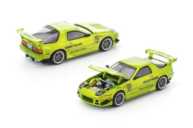 MAZDA RX7 FC35 Re-Amemiya, luminous green