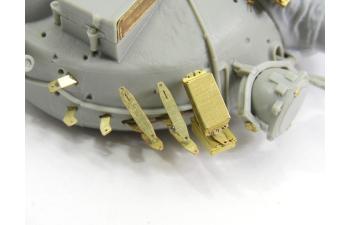 Фототравление Т-80БВ (Trumpeter) крепление ДЗ