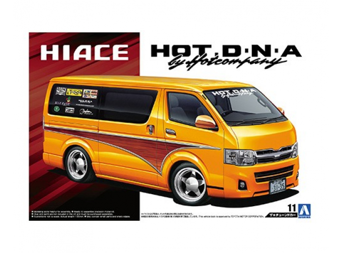 Сборная модель Микроавтобус Hotcompany Trh200v Hiace 12 (Toyota)