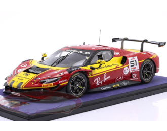 FERRARI 296 GT3 #51 Team AF Corse Francorchamps Motors 3rd 24h Spa Vincent Abril, Alessandro Pier Guidi, Alessio Rovera (2025)
