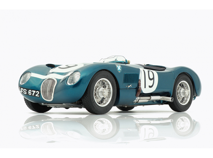 Jaguar C-Type, 1952 (blue) Ecurie Ecosse #19 Ian Stewart / Ninian Sandersson, Limited Edition 1500