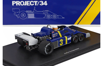 TYRRELL F1  P34 Elf 6-wheels №3 Belgium Gp (1976) Jody Scheckter, Blue Yellow