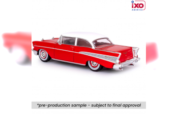 CHEVROLET Bel Air (1957), red/white