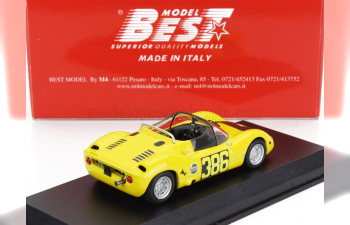 FIAT Abarth 1000sp Spider №386 Trieste Opicina (1970) Mauro Baldi, Yellow Black