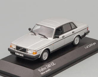 VOLVO 240 GL (1986), silver metallic