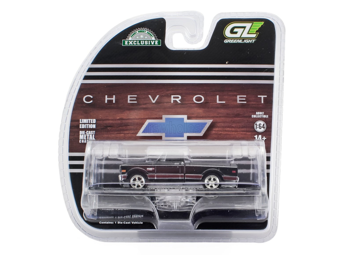 CHEVROLET C-10 Cheyenne Pick-up Short Bed (1972), black