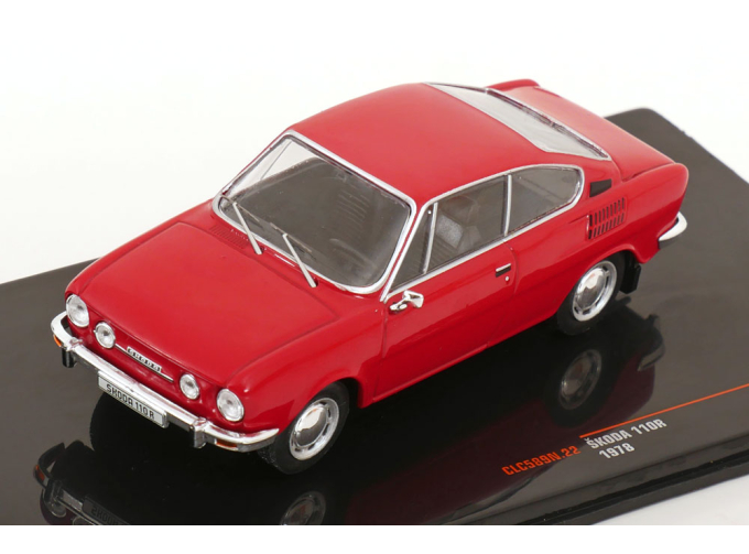 SKODA 110R Coupe (1978), red
