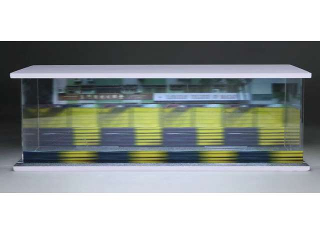 Diorama Street circuit with light, various